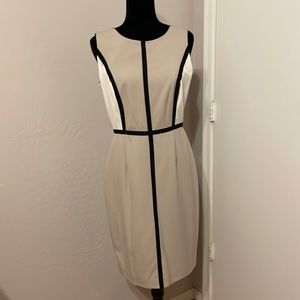 Vicky Tiel color block dress